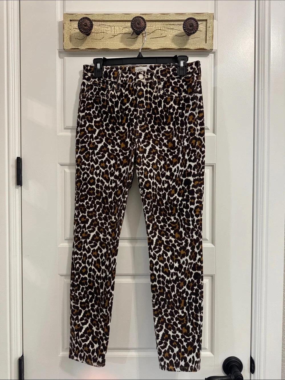 💕 J CREW Leopard Corduroy Pants ✨